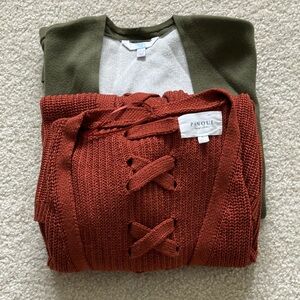 Bundle | 2 Duster/Cardigans | Large